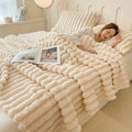 Throw Blanket Keep Warm Winter Bed Blankets Double Sided Queen Duvet Cover Camping Double Bed Cover Bedspread On The Bed