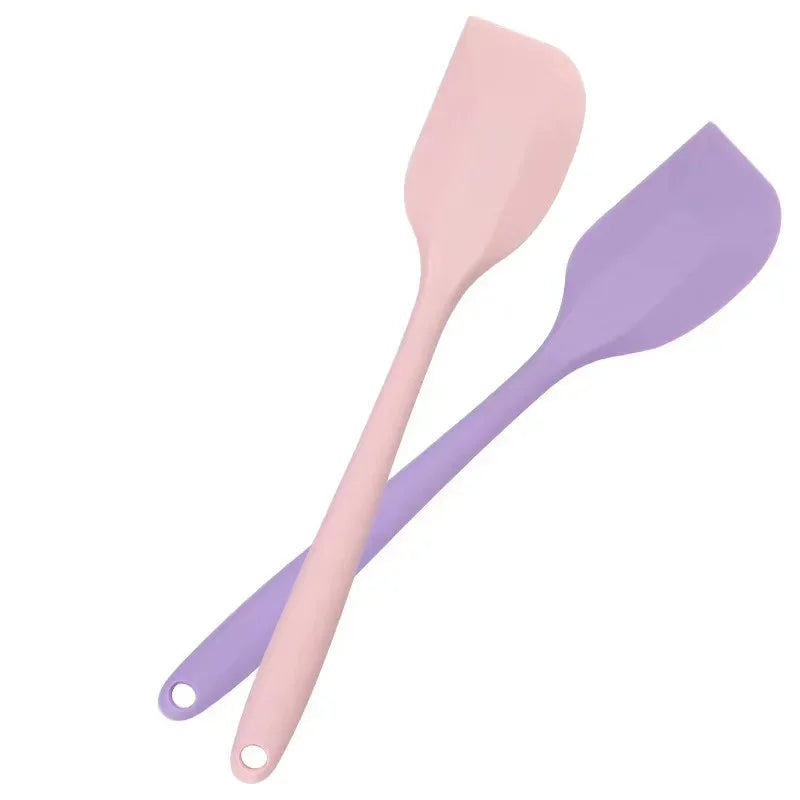 New Silicone cream spatula Non-stick butter spatula Heat-resistant kitchen baking tools DIY cake baking tools Ice Cream tools
