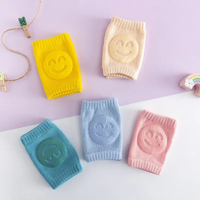 1/5 Pair Baby Knee Pads Non-slip Crawling Cushion Toddler Knee Protector Leg Warmers Infant Accessory Girls Boys Safety Kneepad
