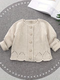 Baby Knitwear Cardigan, Girl's Knitted Knitwear, Kidsren's Spring & Fall Clothing, Women's Outwear, Girl's Style Top