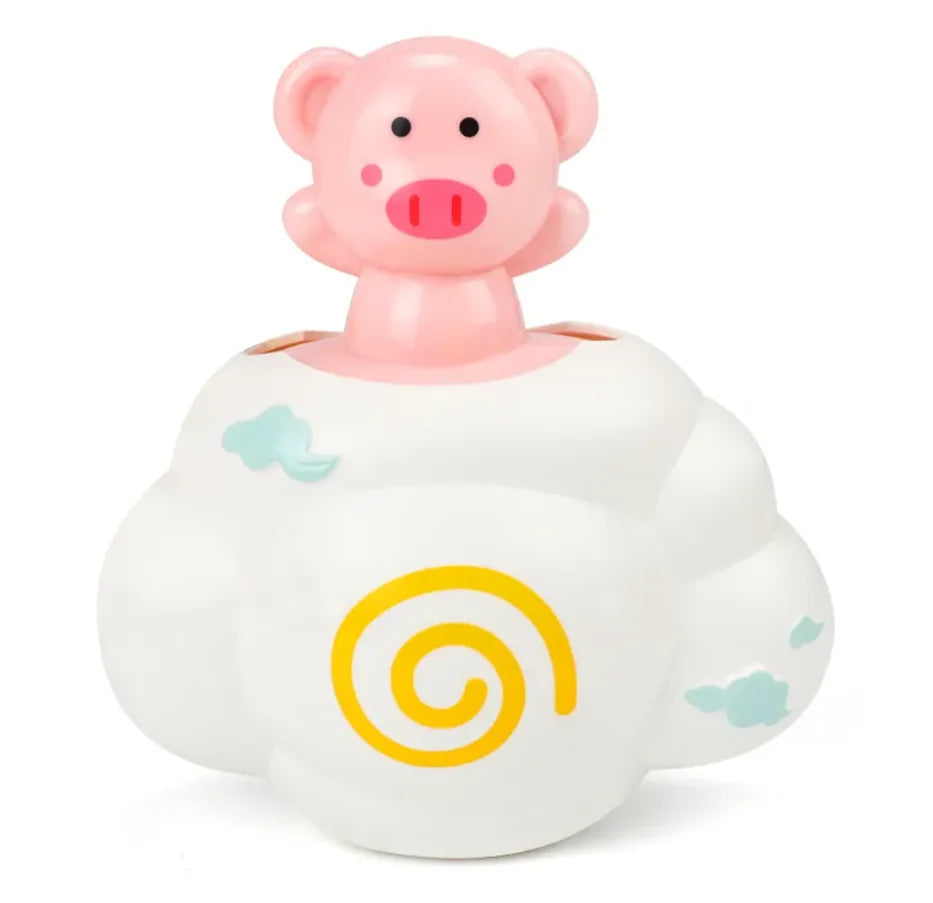 Baby Bath Toy – Cute Animal Water Spraying Shower Toy for Kids | Pig & Deer | 12+ Months