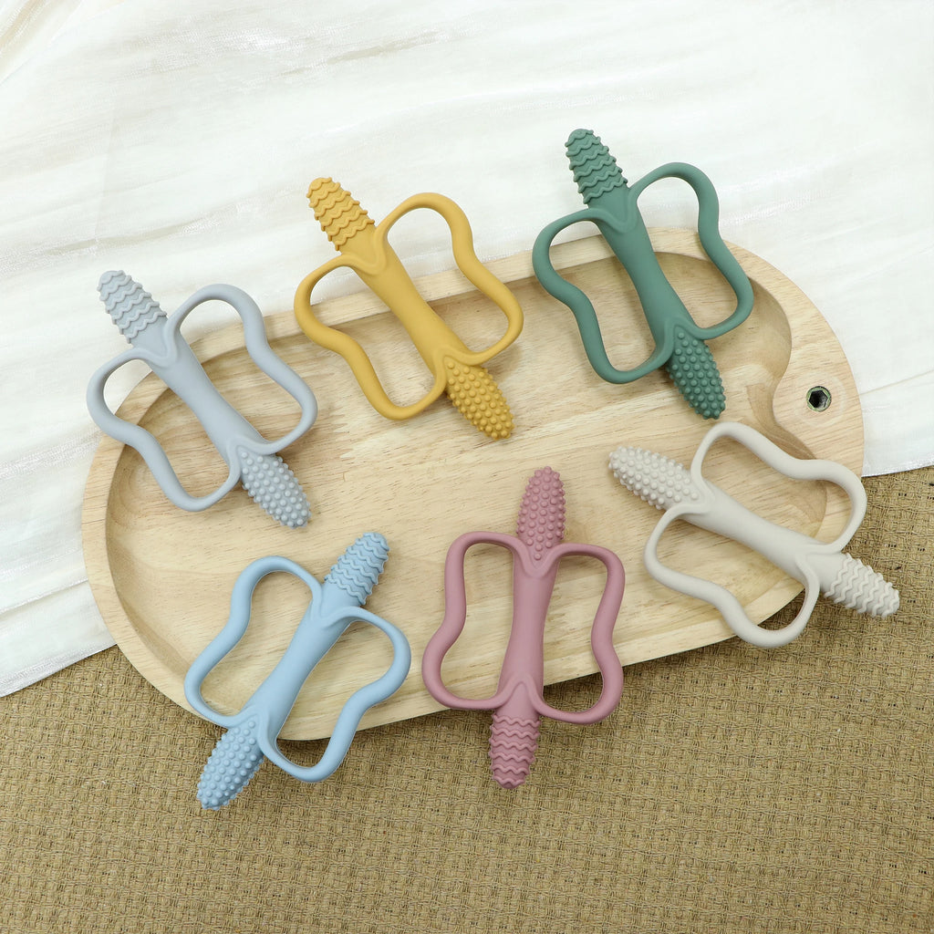 Baby Teething Toy – Food-Grade Silicone Easy-Grip Teether for Babies 0–12 Months