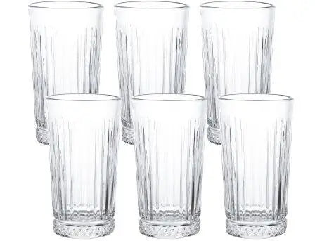 440ml 6 Pieces Haus Concept Pavillion Glass Cups Set