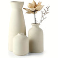 Set of 3 Ceramic Vases | Elevate Every Room with Timeless, Gallery-Worthy & Style