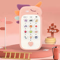 Baby Phone Toy 3-Piece Gift Set – Musical Learning Telephone with Teether for Infants & Toddlers