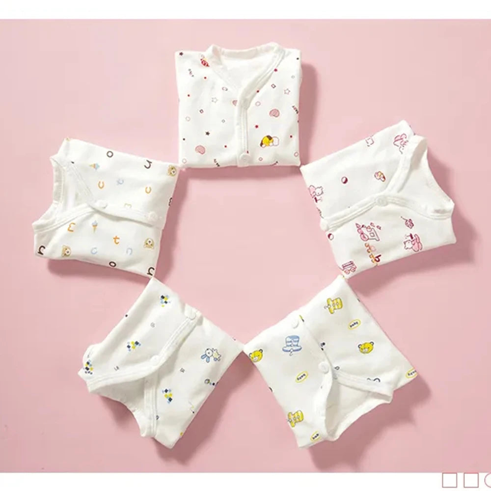 Newborn Baby Clothes Set – 100% Cotton Long Sleeve Top & Pants | Boy & Girl | 0-3 Months