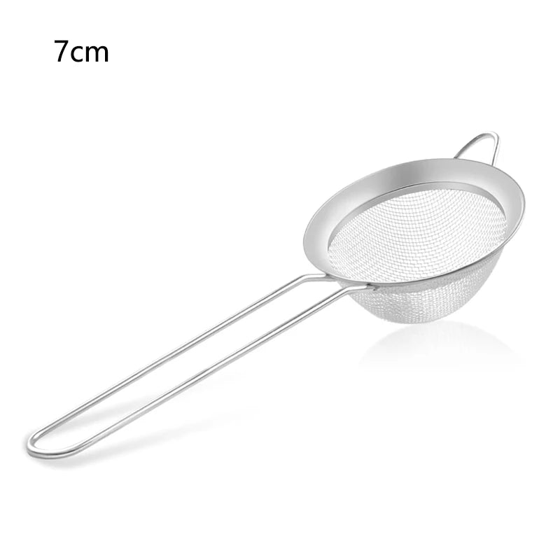 Stainless Steel Mesh Strainer & Sieve Set | Fine Mesh Oil Strainer