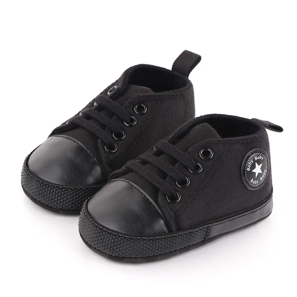 Baby Shoes Gift Bundle – 3 Pairs | Soft Sole Non-Slip | Boys & Girls | 21 Colors | 0–18 Months