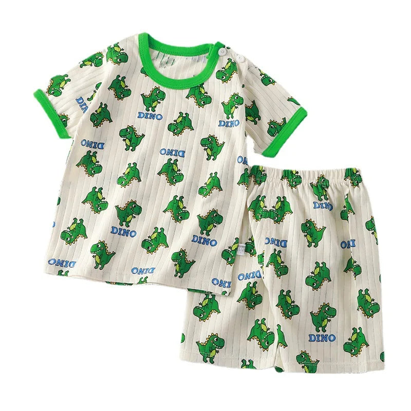 Kids Outfit Gift Bundle – 6 Pieces | 3 Mix & Match Sets | Cotton T-Shirt & Shorts | Boys & Girls | 3M–5 Years
