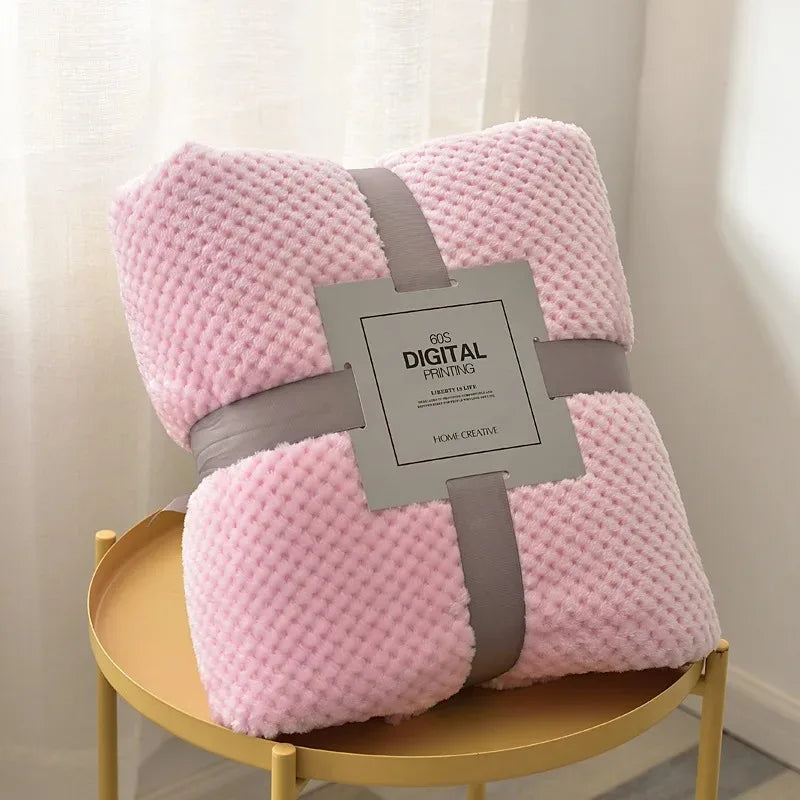Baby Blanket Gift Set – 2 Pack | Ultra-Soft Fleece | Swaddle & Stroller Cover | Baby Shower, Birthday & Christmas Gift